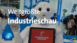 Hannover Messe öffnet für Besucher [upl. by Anoved]