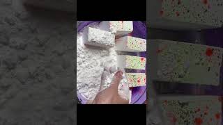 Pigment Sprinkled Fresh Chalk Blocks [upl. by Jasmina]