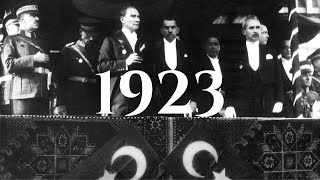 Father of the Turks Left them Free Country  29 October 1923 The Declaration the Republic of Turkey [upl. by Mahan356]