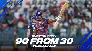 Andre Russell 90 from 32 in the Season 5 Final  Day 15  Player Highlights [upl. by Thatch827]