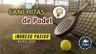 Invertir en Canchas de Padel ❗  ADMINISTRACION CANCHAS PADEL ✅💯 [upl. by Behah]