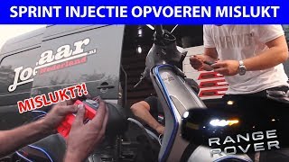 INJECTIE SCOOTER OPVOEREN OP LOCATIE MISLUKT  VOL GAS MET JOEY [upl. by Neibart762]