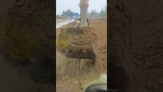 Drainage ditch digging process [upl. by Elletnuahc132]