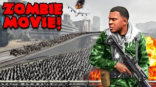 The WORLD vs ZOMBIE Outbreak in GTA 5 MOVIE [upl. by Asiela]