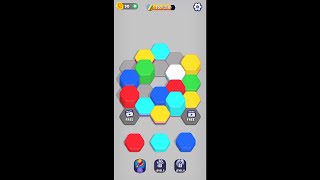 Hexa Sort by Lion Studios Plus  free offline puzzle game for Android and iOS  gameplay [upl. by Ayotac]