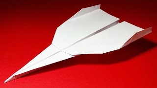 How to make a Paper Airplane that flies far  Best plane  ORIGAMI JET paper planes [upl. by Kcirdez]