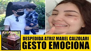 Gesto em DESPEDIDA da atriz Mabel Calzolari EMOCIONA [upl. by Imotih928]