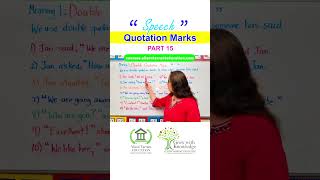 Using Speech Marks  Punctuating Direct Speech  EasyTeaching english writing punctuation speech [upl. by Martsen]