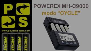 Cargador powerex MHC9000  Como usar el modo CYCLE [upl. by Shir]