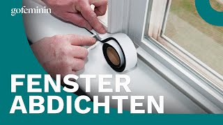 Fenster abdichten Mit diesem kostenlosen amp super einfachen Trick spart ihr Heizkosten [upl. by Soilissav]