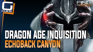 Dragon Age Inquisition  How to get past Locked Gates in Western Approach Echoback Canyon [upl. by Yrrok]