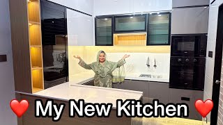 My New Kitchen Tour ❤️  Afroz Kitchen Ka Kitchen Tour ✨  New Setup [upl. by Ahsek889]