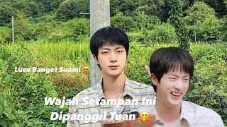 JIN BTS DIPANGGIL TUAN SAMA SISWA REAKSINYA BIKIN NGAKAK 🤣🤣 [upl. by Yesrej770]