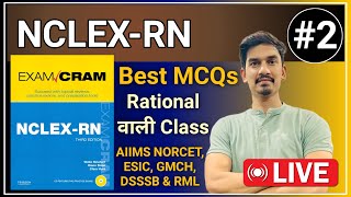 NCLEX BASED CLASS  2  AIIMS NORCET  ESIC  GMCH  RML Exam Preparation [upl. by Lundgren]