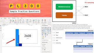 PL300 Practice Questions Microsoft Power BI Data Analyst Answers explained in detail 2023 [upl. by Nnarefinnej]