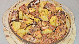 quotCostelinha com Batatas  Receita rápida e fáceis para Fazer em Casaquot [upl. by Coop621]