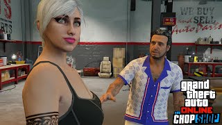 GTA V ONLINE  CHOP SHOP  MISIÓN RECONOCIMIENTO DEL CASINO OVERFLOD TYRANT [upl. by Yramanna395]