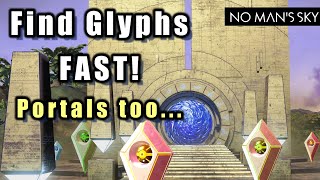 BEST way to find Glyphs and Portals in nomanssky in 2024 [upl. by Noah]