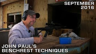 John Pauls Benchrest Techniques [upl. by Ikram]