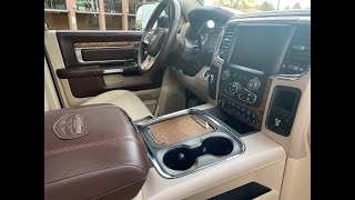 Interior 2018 Ram 3500 Laramie Longhorn Mega Cab [upl. by Ethelstan574]