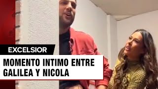 Filtran VIDEO de Galilea Montijo con Nicola Porcella [upl. by Adlare]