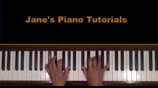 Liszt Liebesträum No 3 Love Dream Piano Tutorial Part 1 old [upl. by Nosahc735]