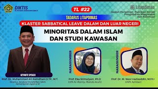 TADARUS LITAPDIMAS XXII Minoritas dalam Islam dan Studi Kawasan [upl. by Akirahs]