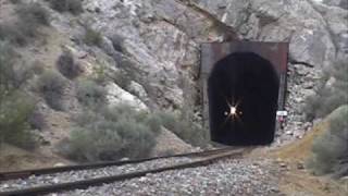 Nevada Northern RR 93 Tunnel 2009 [upl. by Saba681]