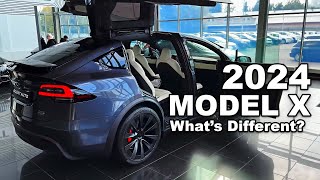 New 2024 Tesla Model X Plaid Review With Interior Enhancements And More [upl. by Eraste]