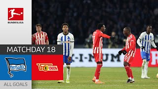 Union Win Berlin Derby  Hertha BSC  Union Berlin 02  Highlights  MD 18 – Bundesliga 2223 [upl. by Nekciv]