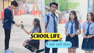 School life 🏫🥰📚 A cute love story schoollife school mryashu0985 [upl. by Aihtniroc]