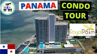 PANAMA BEACH CONDO TOUR  Royal Palm  JOIN our Facebook group bitly4dpfQxQ  Move to Panama [upl. by Paquito]