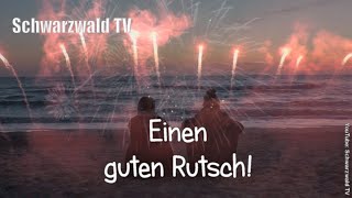 🎩🍀 Guten Rutsch ins neue Jahr 2024 🥂🍾 Neujahrswünsche 🏝️🎆 Happy New Year Silvester Grußvideo [upl. by Zeni]