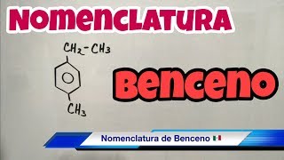 Nomenclatura de BENCENO Hidrocarburos Aromáticos [upl. by Correna]