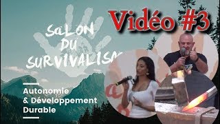 Au Salon du Survivalisme 3  Conférences Couteaux et Ateliers [upl. by Mongeau]