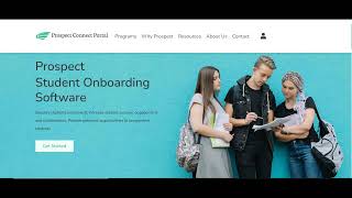 Prospect Connect  Student Onboarding and Collaboration platform [upl. by Meibers]