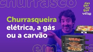 Melhores CHURRASQUEIRAS para apartamento l ELÉTRICAS A GÁS A CARVÃO e mais [upl. by Lednik]