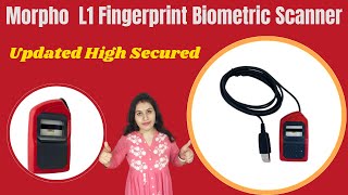 Morpho MSO 1300 E3 RD L1 Fingerprint device RD service priceunboxing Review [upl. by Yllatan]