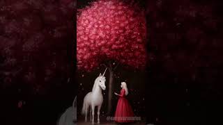 magic unicorn unicorns horsey horse fairy love heart travep cartoon fyp viralvideo fy [upl. by Zaneski]