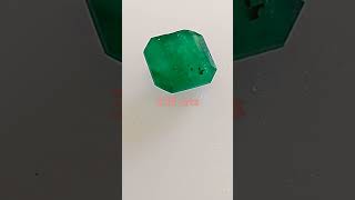 Emerald stone after cutting final pieces [upl. by Jeaz]