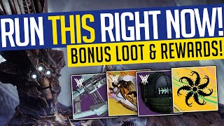 Destiny 2  RUN THIS RIGHT NOW Bonus Legendary Campaign Rewards GUARANTEED Exotics amp More [upl. by Milinda]