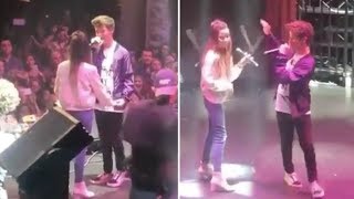 Hayden Summerall Tells Annie Hes IN LOVE With Her Onstage At Their Concert [upl. by Charbonnier]