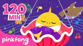 120 Minutos⏰ de las Mejores Canciones para Dormir  A DORMIR😴  Pinkfong Baby Shark en español [upl. by Htidra726]