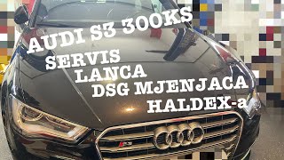 AUDI S3 300KS 2014god SERVIS LANCA I DSG MJENJACA [upl. by Nichola]