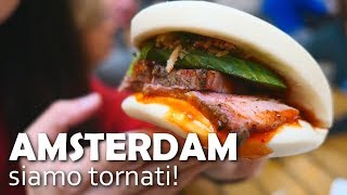 In giro per AMSTERDAM tra street food ristoranti e mercatini [upl. by Alston225]