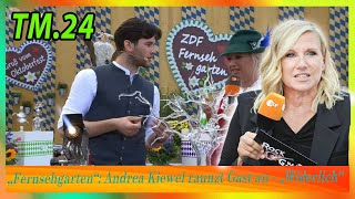 „Fernsehgarten“ Andrea Kiewel raunzt Gast an – „Widerlich“ [upl. by Milan126]