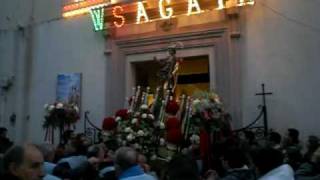 Processione S AGATA Parrocchia S Agata La Pedata Palermo [upl. by Held989]