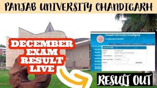 Pu results 2024  Panjab University December exam result update [upl. by Eimmac622]