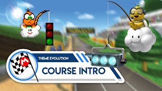 Mario Kart  All Course Intros [upl. by Sobmalarah]