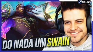 SWAIN MID completamente DO NADA 🦇🦇 [upl. by Rexana561]